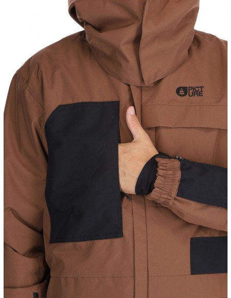 Veste de ski Picture Owenn Jacket Cocoa Brown Vestes de ski homme