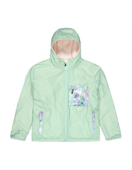 picture posy printed silt green