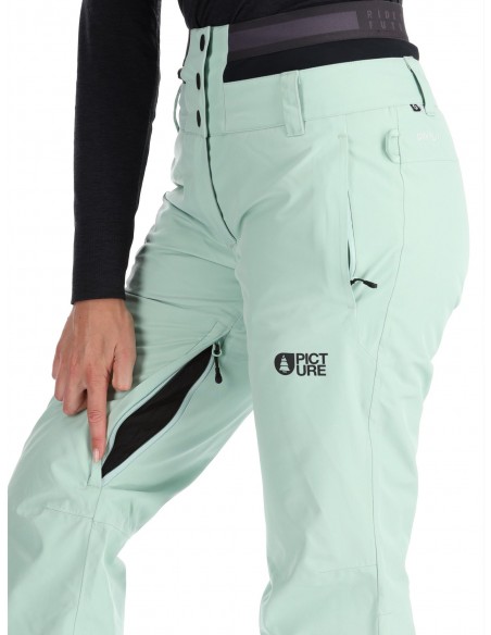 Pantalon de ski Femme Picture Exa Pant Silt Green Pantalons de ski femme