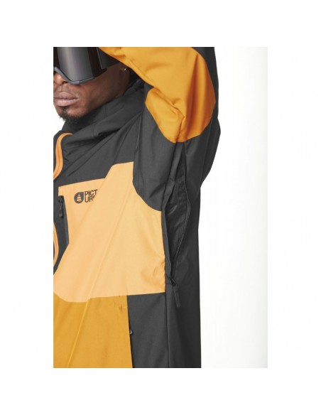 Veste de Ski Picture Nitric Jacket Black Honey Carrot Vestes de ski homme