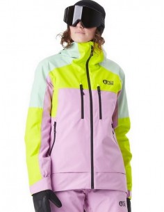 Picture Exa Jacket Orchid Acid Silt Green Vestes de ski femme