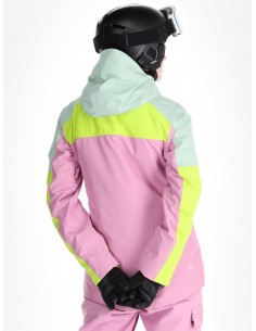 Picture Exa Jacket Orchid Acid Silt Green Vestes de ski femme 2
