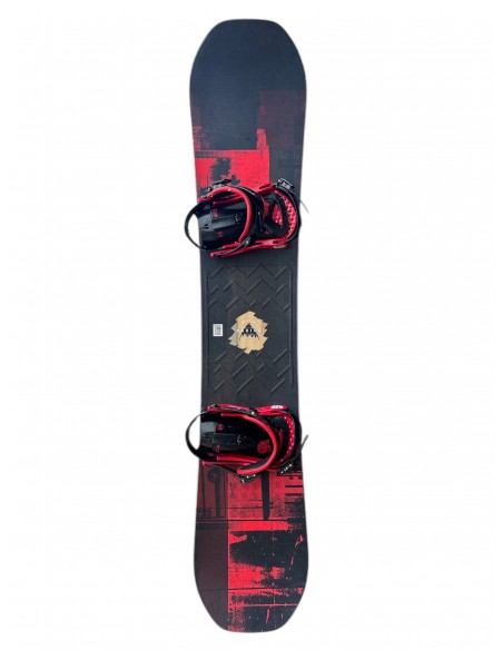 Pack Snowboard Test Burton RTL RED + Fix Burton Taille M Snowboard occasion