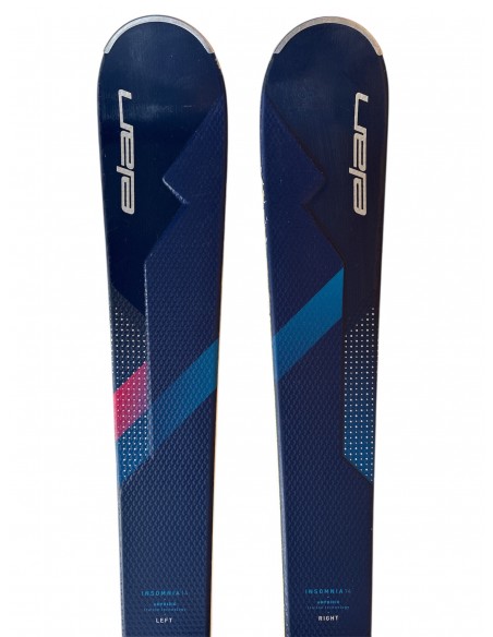 Ski Occasion Elan Insomnia 14 + Fix Elan Elw9 GW Ski occasion femme