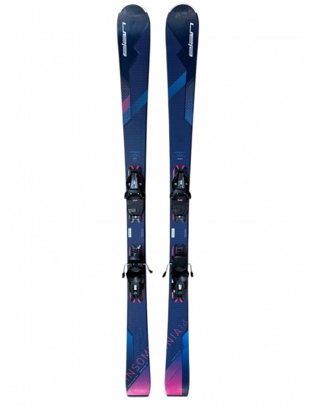 Ski Occasion Elan Insomnia 14 + Fix Elan Elw9 GW Ski occasion femme