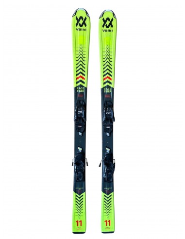 Ski Occasion Volkl Racetiger Yellow Junior + Fix marker Ski junior occasion
