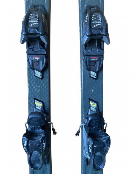 Ski Occasion Volkl Racetiger Yellow Junior + Fix marker Ski junior occasion