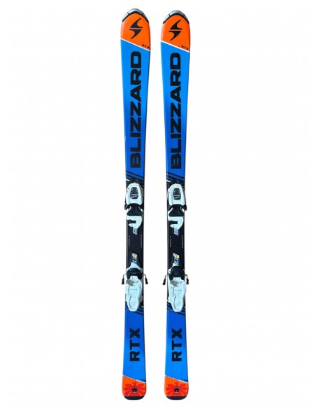 Ski Junior Occasion Blizzard RTX + Fix Marker Ski junior occasion
