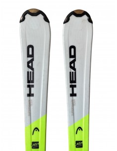 Ski Junior Occasion SuperShape Team Jaune + Fix Tyrolia Ski junior occasion 2