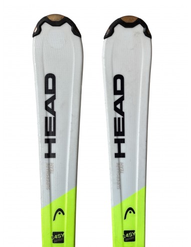 Ski Junior Occasion SuperShape Team Jaune + Fix Tyrolia Ski junior occasion