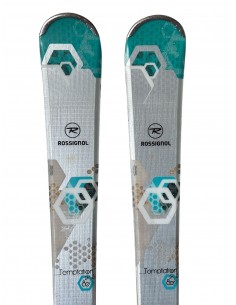 Ski Occasion Rossignol Temptation 80S + Fix Ski occasion femme 2