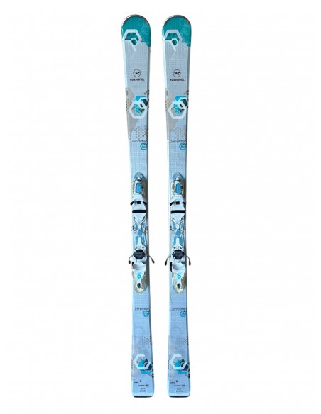 Ski Occasion Rossignol Temptation 80S + Fix Ski occasion femme