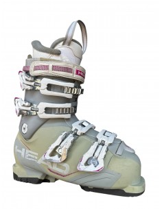 Chaussures de ski Head Next Edge 75W Grey Pink Chaussures ski femme occasion 2
