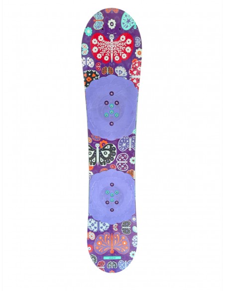 Snowboard Burton Chicklet Papillon sans fix Junior Snowboard junior occasion