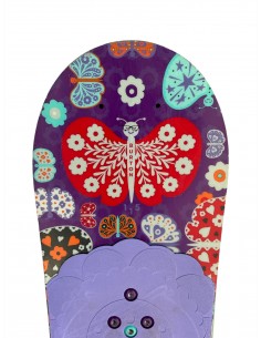 Snowboard Burton Chicklet Papillon sans fix Junior Snowboard junior occasion 2