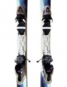 Ski Occasion Dynastar Legend W75 Blue + Fix Look Ski occasion femme 2