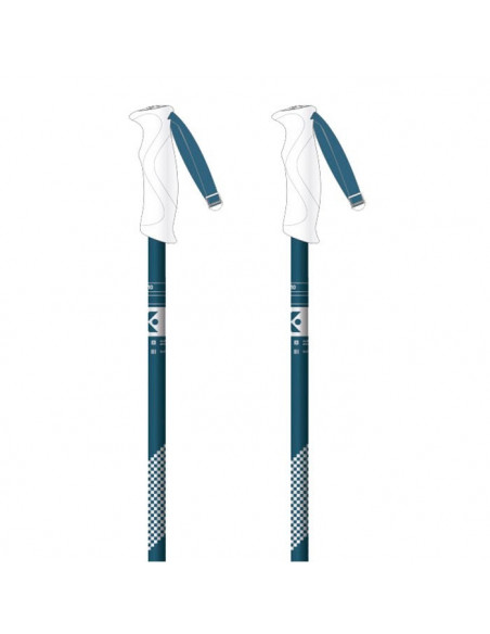 Bâtons de ski Kerma Elite Light Blue 2020 Taille de 110cm à 120cm