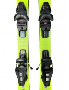 Ski Occasion Junior Head Supershape Yellow + Fix Ski junior occasion 2