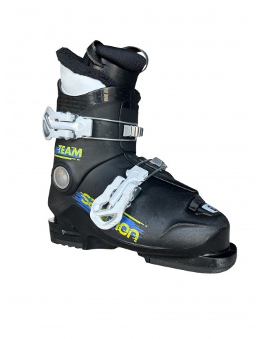 Chaussures de ski Occasions Salomon Team 2 Blue Black Chaussures ski junior occasion