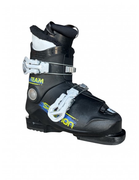Chaussures de ski Occasions Salomon Team 2 Blue Black Chaussures ski junior occasion