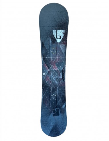 Snowboard Burton Ltr Grey Occasion Nu sans fix Taille 157cm Wide Snowboard occasion