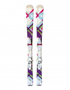 Ski Occasion Rossignol Fun Girl Nouveau Junior + Fix Ski junior occasion