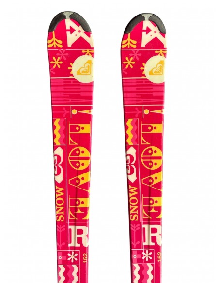 Ski Occasion Roxy Love Snow + Fix Look Ski petits budgets