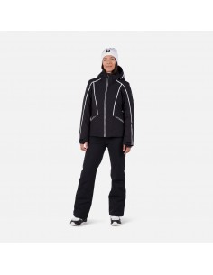 Veste de ski W Flat Black Rossignol 2025 Vestes de ski femme