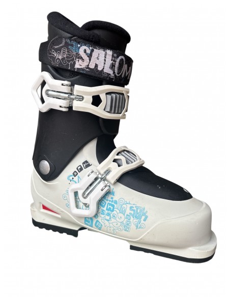 Chaussure de ski Junior Salomon SPK Taille de 23 à 26 Mondopoint Chaussures ski junior occasion