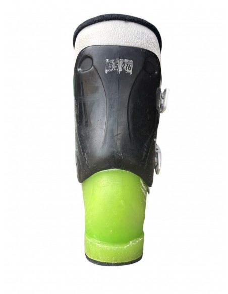 Chaussures de ski Junior Salomon Team 2 et 3 Black Green Taille de 18 à 26 Mondopoint Chaussures ski junior occasion