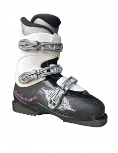 Chaussures de ski Junior Salomon Team 2/3 Purple Vague Taille de 18 à 26 Mondopoint Chaussures ski junior occasion