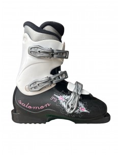 Chaussures de ski Junior Salomon Team 2/3 Purple Vague Taille de 18 à 26 Mondopoint Chaussures ski junior occasion 2