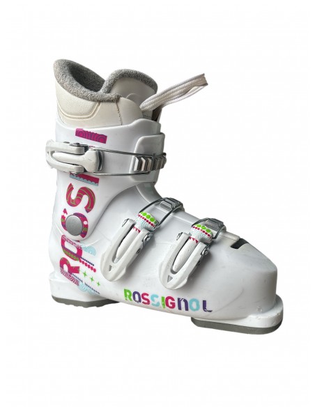 Rossignol Fun Girl J3 Occasion taille de 18 à 21 Mondopoint Chaussures ski junior occasion
