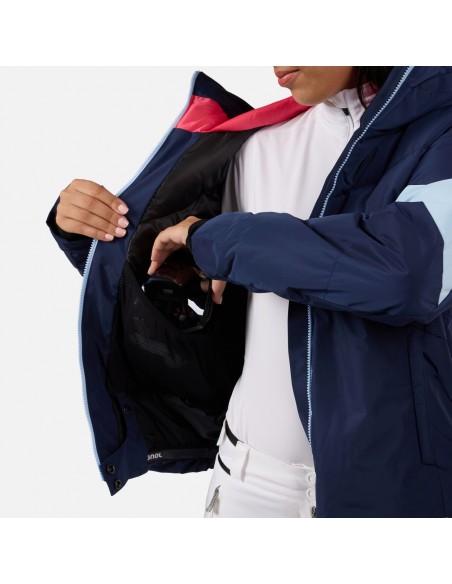 Veste de ski Femme Rossignol W Wispile Puffy Dark Navy Vestes de ski femme