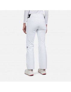 Pantalon de Ski Femme Rossignol W Ski Pant Blanc Pantalons de ski femme 2