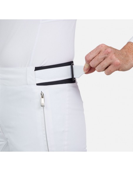 Pantalon de Ski Femme Rossignol W Ski Pant Blanc Pantalons de ski femme