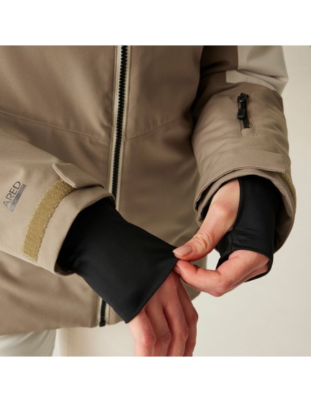 Veste de ski Femme Dare 2B Iced Jacket beige Vestes de ski femme