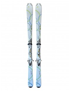 Ski Occasion Mya Air Green + Fix Ski occasion femme