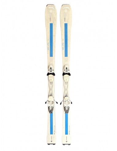 Ski Occasion Head Light Joy Bleu + Fix Ski petits budgets