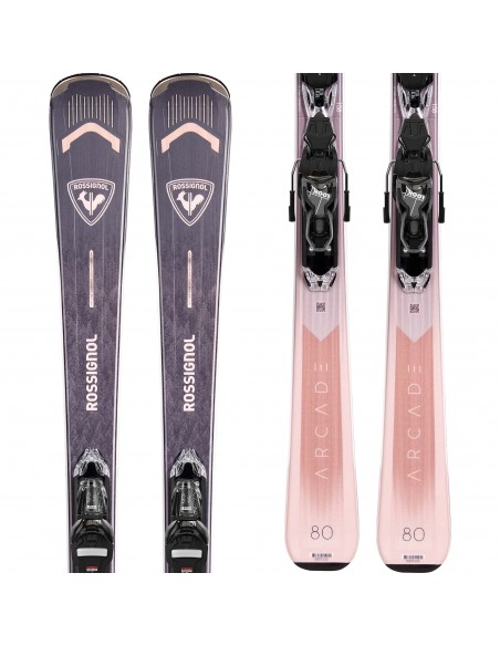 Pack Rossignol Arcade W80 + Xpress 10 GW 2026 Ski All Mountain