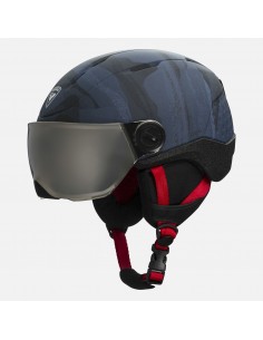 Casque de ski Rossignol Whoopee Visor Impacts Blue 2026 Casques de ski avec visière