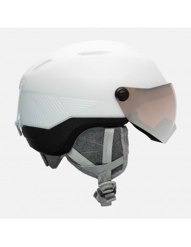 Casque de ski Neuf Rossignol Fit Visor Impacts W White 2026 Casques de ski avec visière