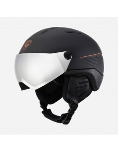 Casque de ski Rossignol Fit Visor IMPACTS à visière photochromique Noir 2026 Casques de ski avec visière