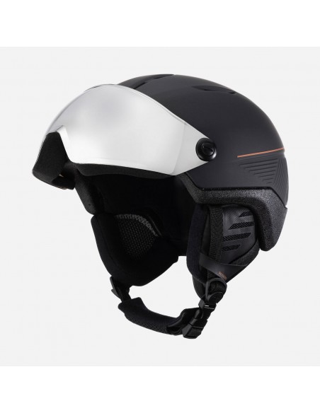 Casque de ski Rossignol Fit Visor IMPACTS à visière photochromique Noir 2026 Casques de ski avec visière
