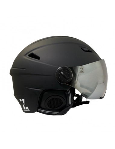 Casque de ski Neuf à visière Zig Zag Noir S3 Tout temps Casques de ski avec visière