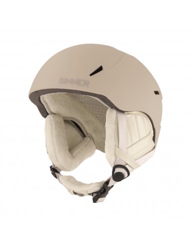 casque de ski sinner crest matte light grey