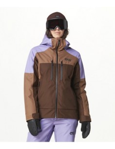 picture exa jacket paisley cocoa chicory