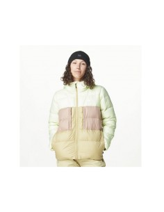 picture hi puff down jacket lime cream hemp roebuck