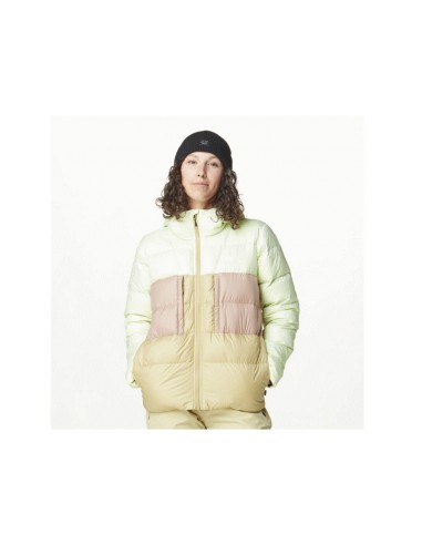 picture hi puff down jacket lime cream hemp roebuck