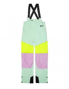 pantalon de ski picture elwy bib silt green orchid acid